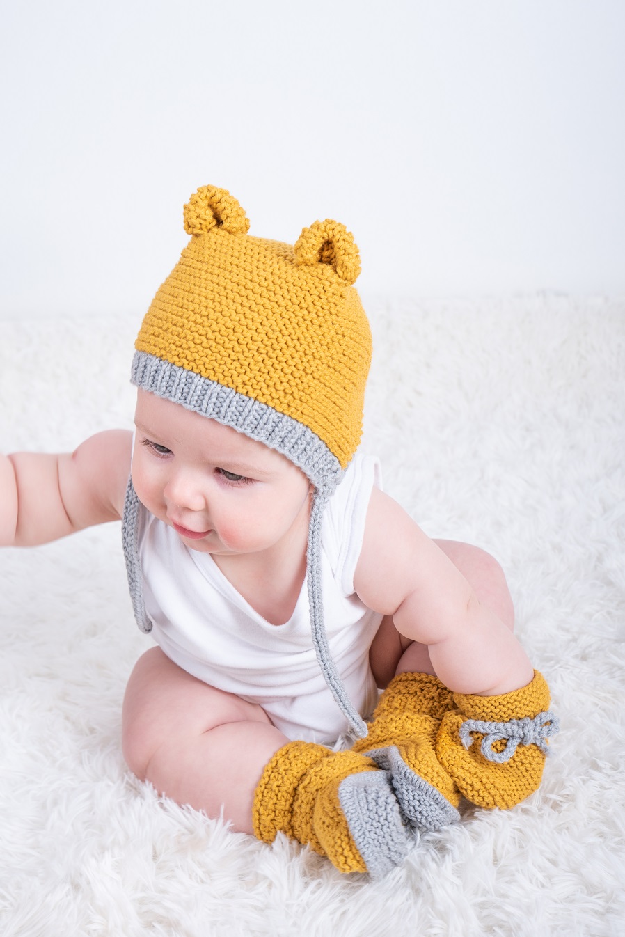 Knitted Bear Hats PreDestined